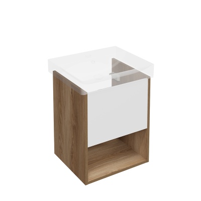 Тумба PRO подвесная 1 ящик 50, вяз