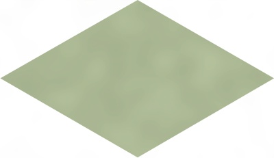 Декор Риад зелёный светлый глянцевый 13,5x7,8x0,9