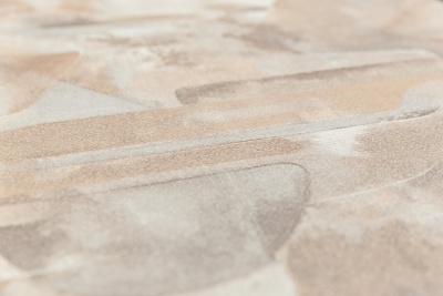 Обои виниловые на флизелиновой основе Фреш мотив, бежевый, абстракция