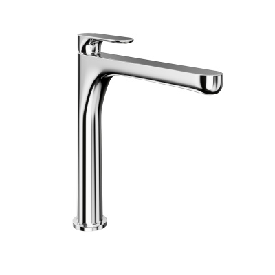 Смеситель для раковины OLE однорычажный высокий без донного клапана, хром глянец Смеситель для раковины OLE однорычажный высокий без донного клапана, хром глянец