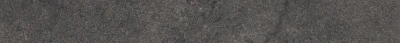 Плинтус Портленд антрацит матовый обрезной 80x9,5x0,9