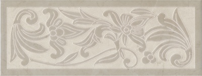 Декор Монсанту 4 бежевый светлый 15x40x0,8