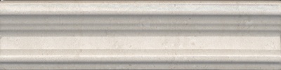 Бордюр Багет Туф бежевый светлый глянцевый 20x5x1,9