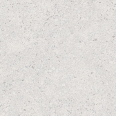 Терраццо серый светлый обрезной 60x60x0,9