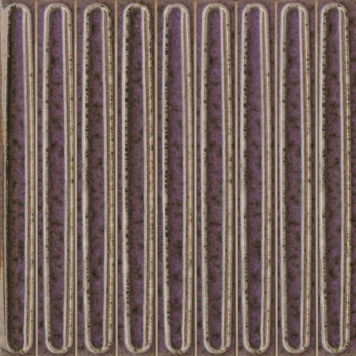 Декор чипсет Далия фиолетовый глянцевый 20x20x0,95