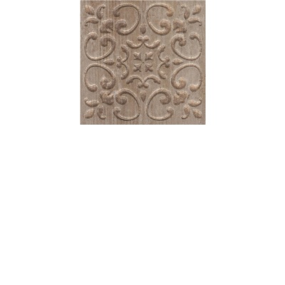 Вставка Браш Вуд коричневый 9,9x9,9x0,8