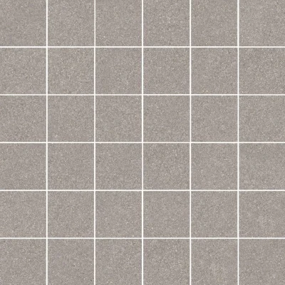 Декор Рабат мозаичный серый матовый обрезной 30x30x0,9